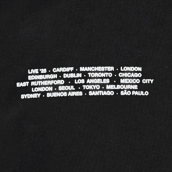 Global Cities Logo T-shirt Black - Image 3