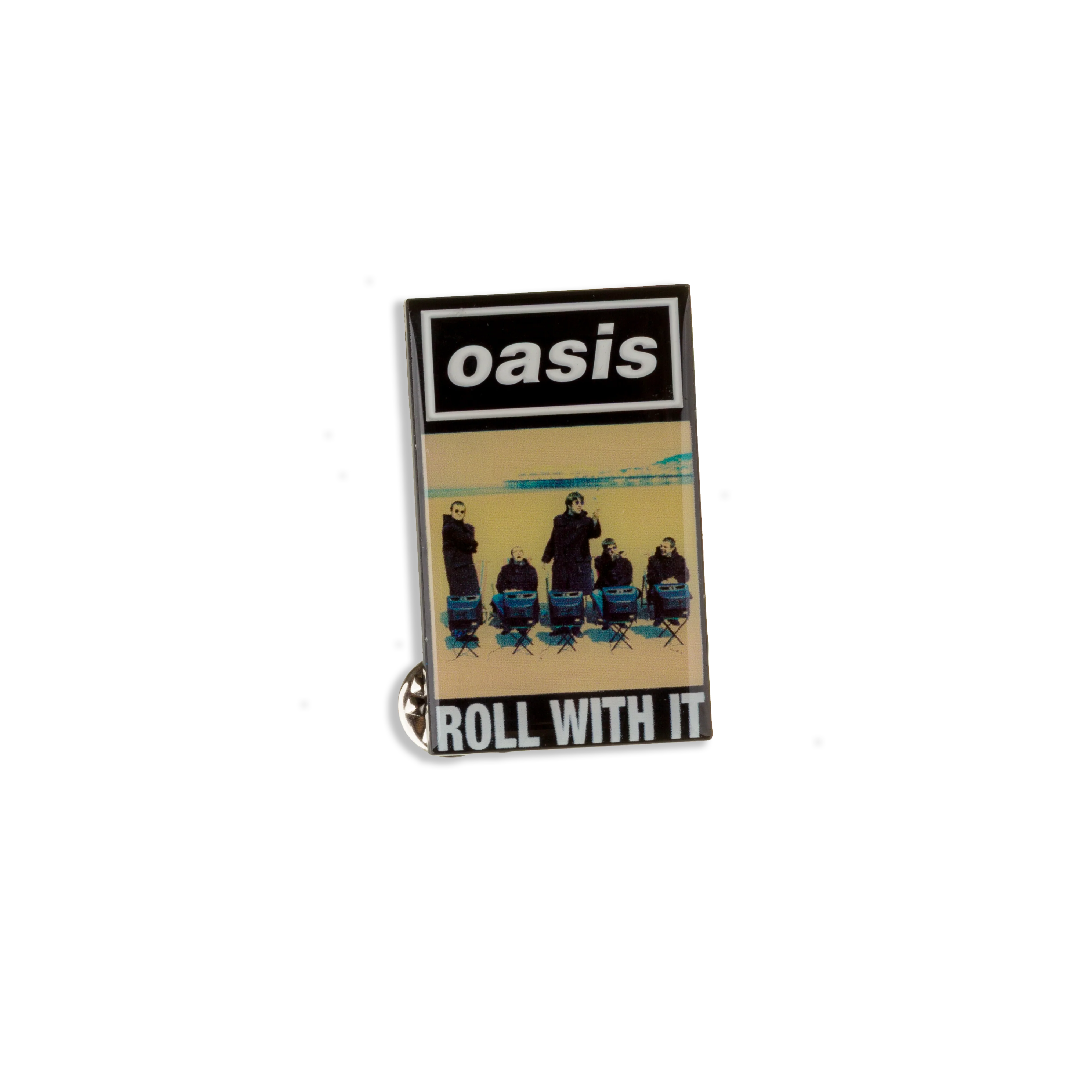 Roll With It Single Cover Epoxy Pin Badge