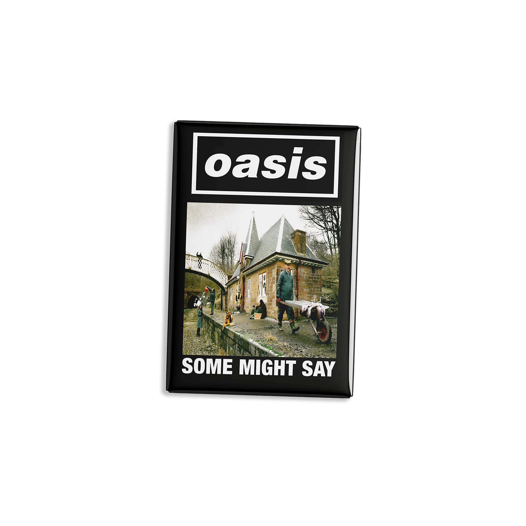 Some Might Say Single Cover Magnet